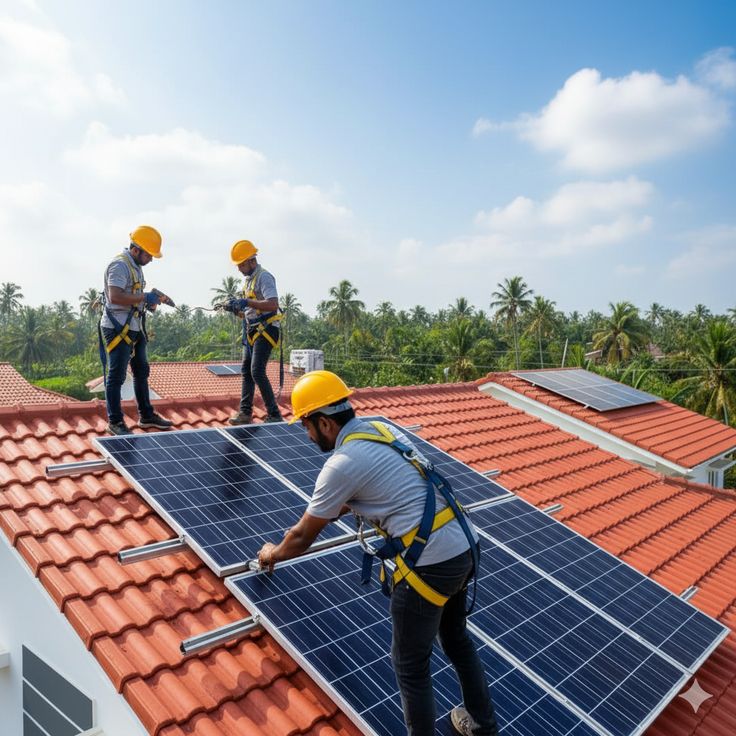 Solar roof