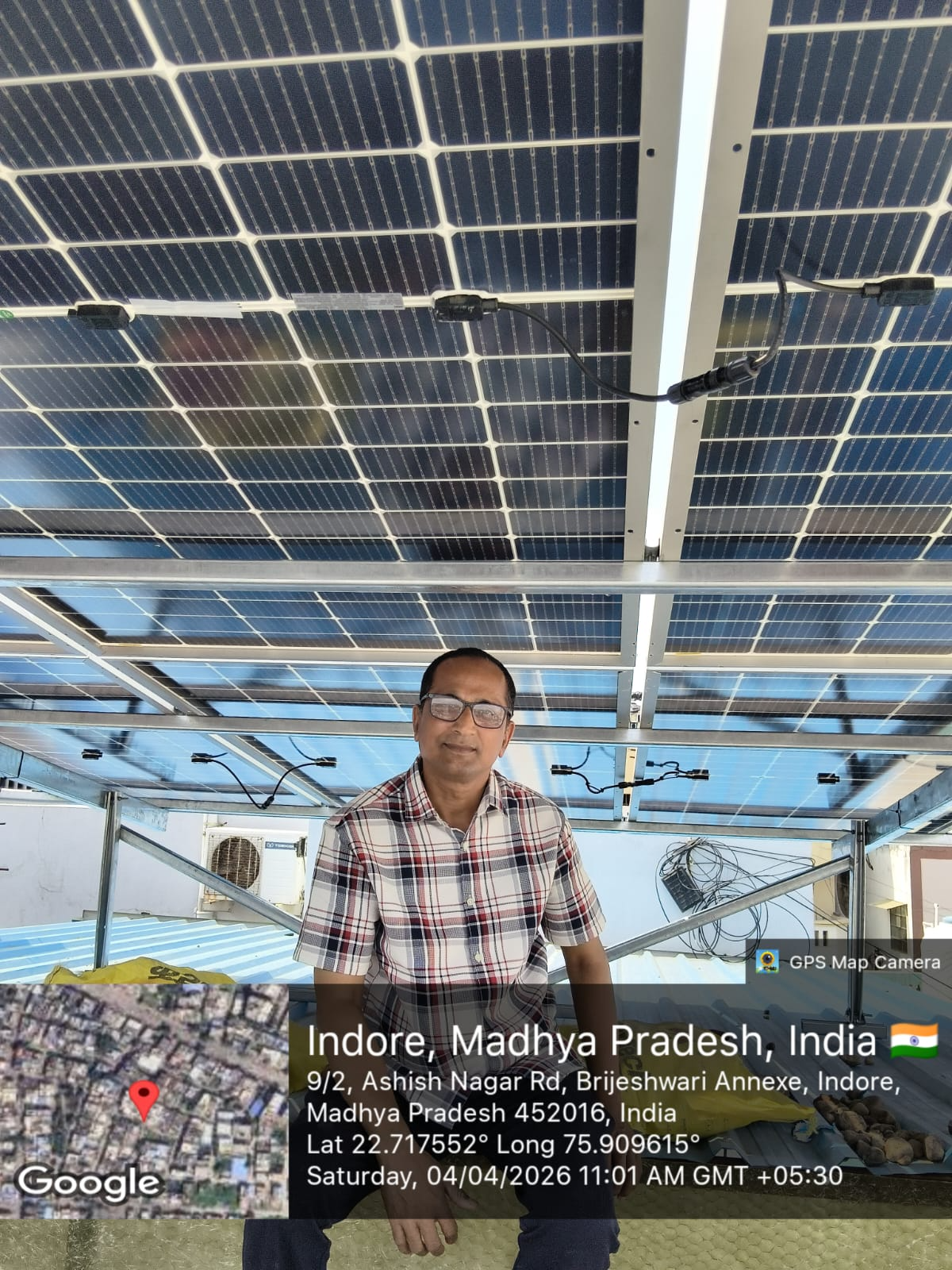 Brijeshwari Annexe, Indore – 5 KW Adani Solar System